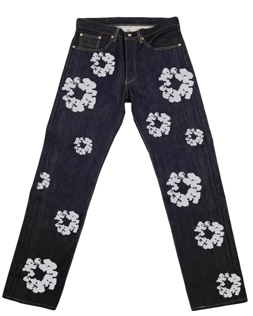 Denim Tears 'The Cotton Wreath Jean Selvedge'