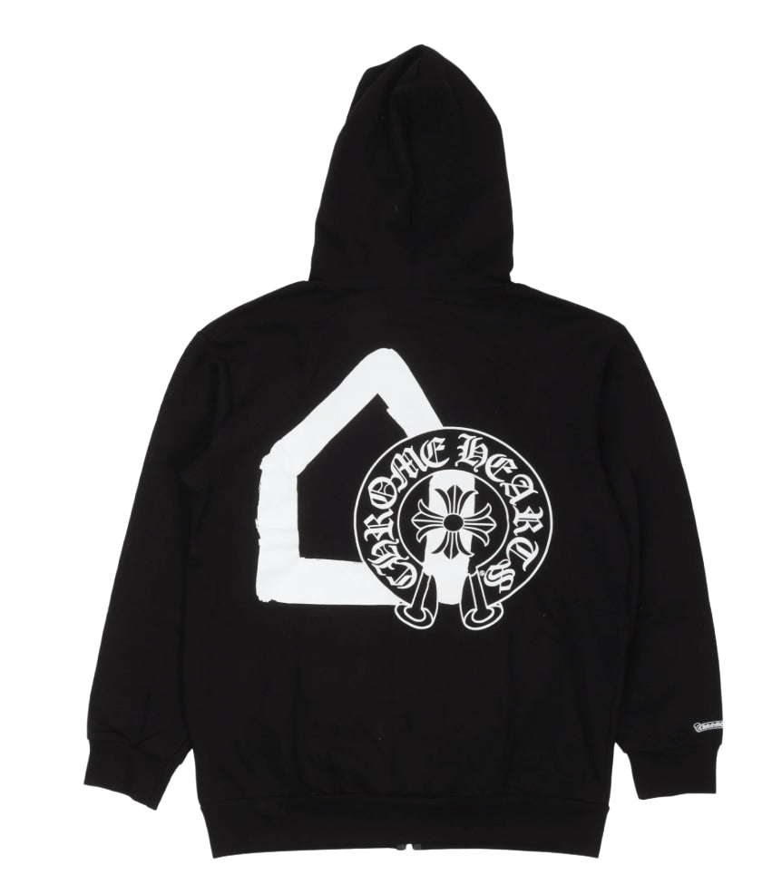 Chrome Hearts 'Dover Street' Black Zip-Up