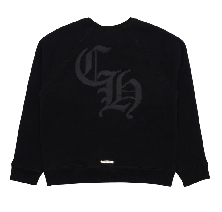 Chrome Hearts 'Black' Seven-11 CH Crewneck