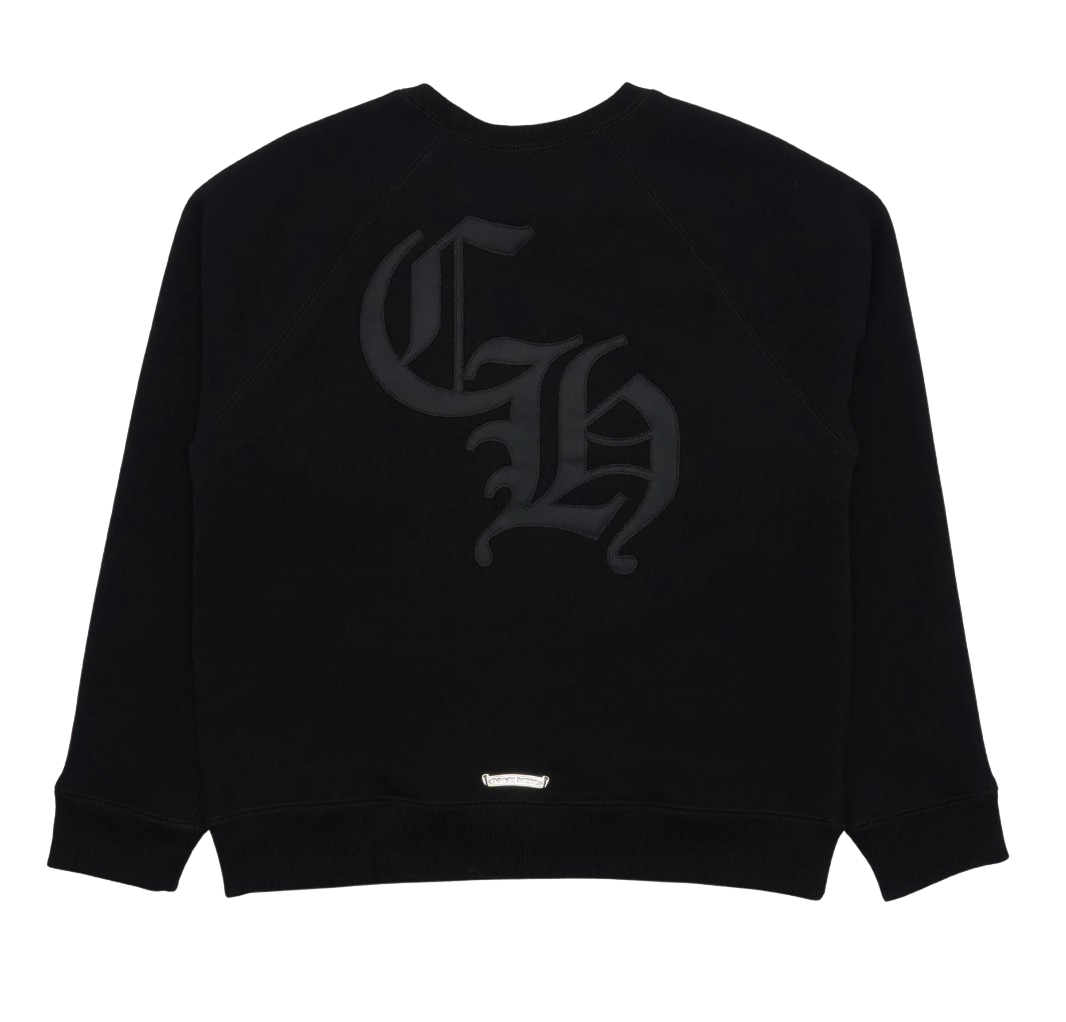 Chrome Hearts 'Black' Seven-11 CH Crewneck
