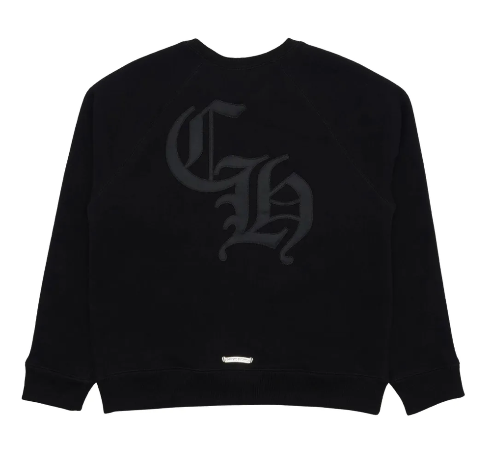 Chrome Hearts 'Black' Seven-11 CH Crewneck