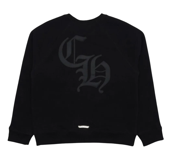 Chrome Hearts 'Black' Seven-11 CH Crewneck