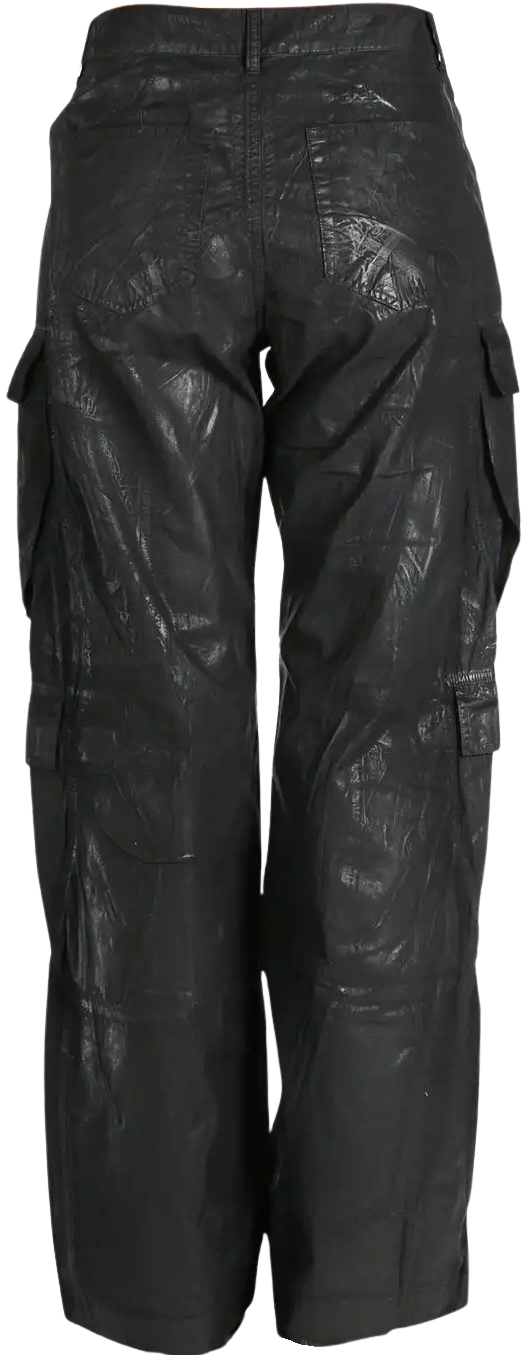 Rick Owens 'Double Cargo' Black Jeans