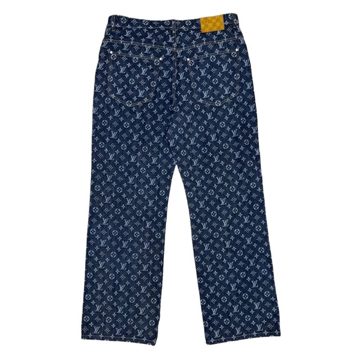 Louis Vuitton 'Jacquard Skate' Denim Jeans