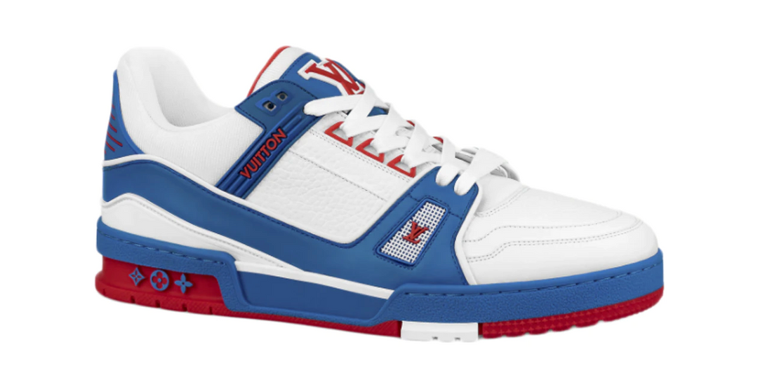 Louis Vuitton Trainer Red Blue White