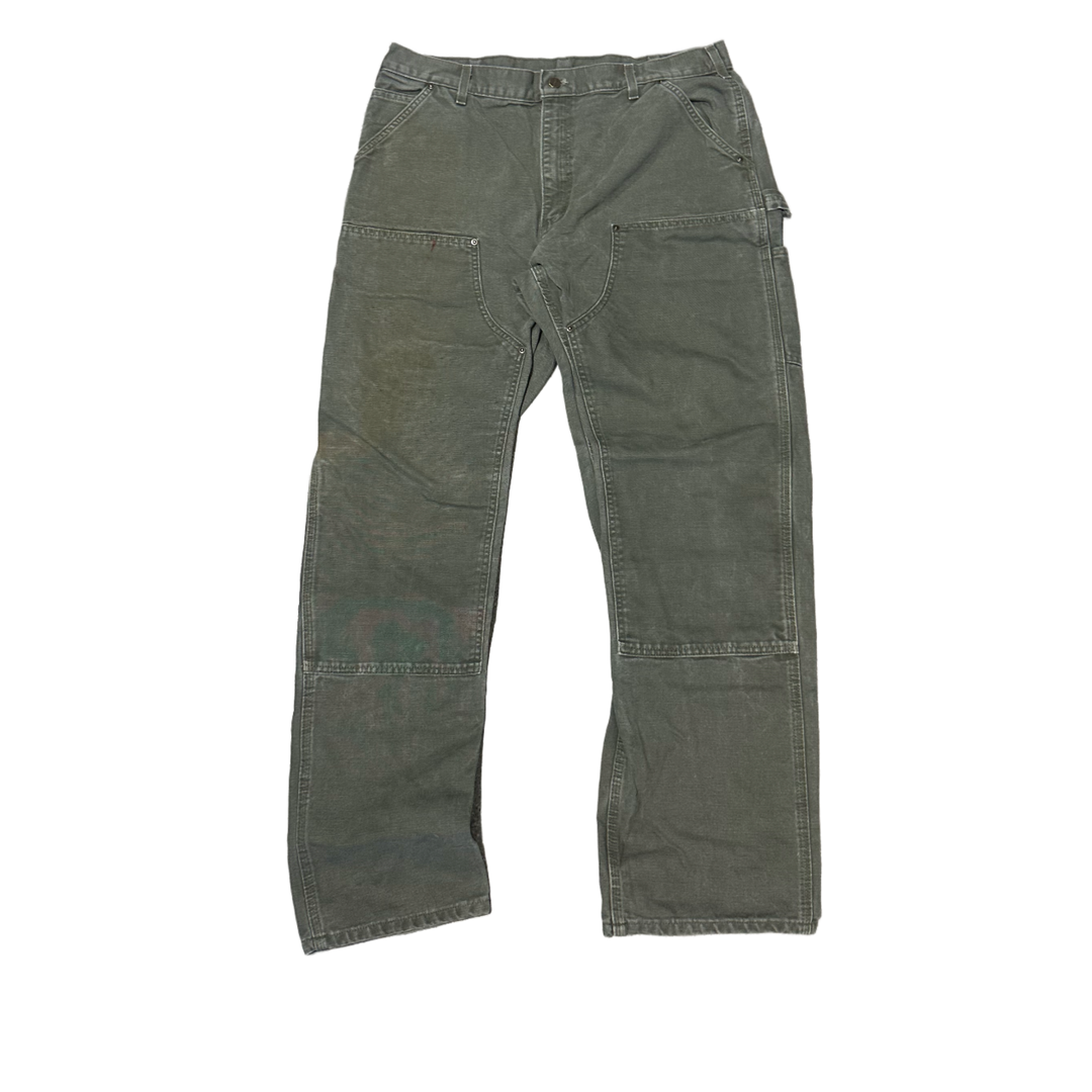 Carhartt 'Olive' Double Knee Carpenter Pants