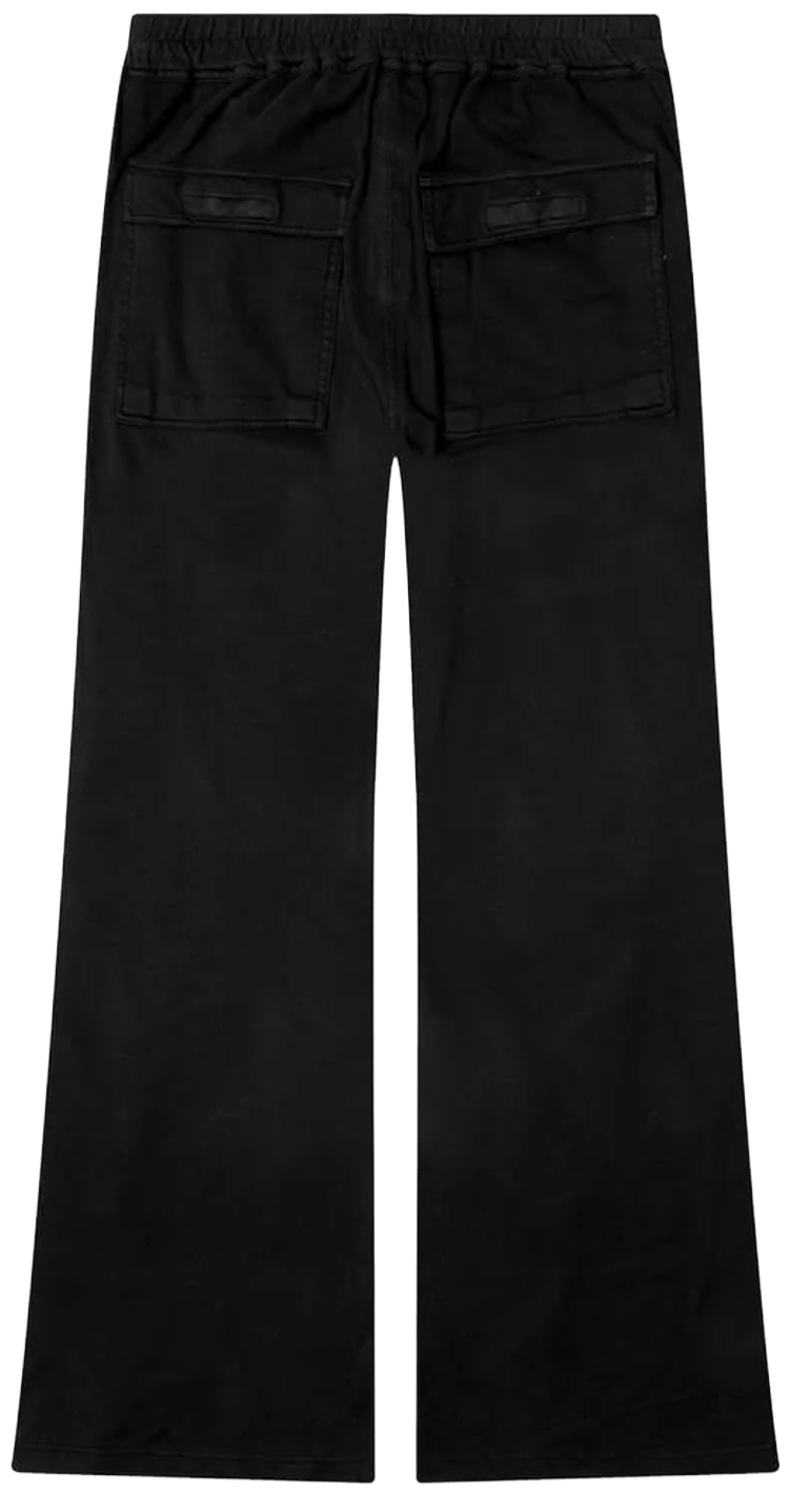 Rick Owens DRKSHDW 'Black' Brushed Jersey Pusher Pants