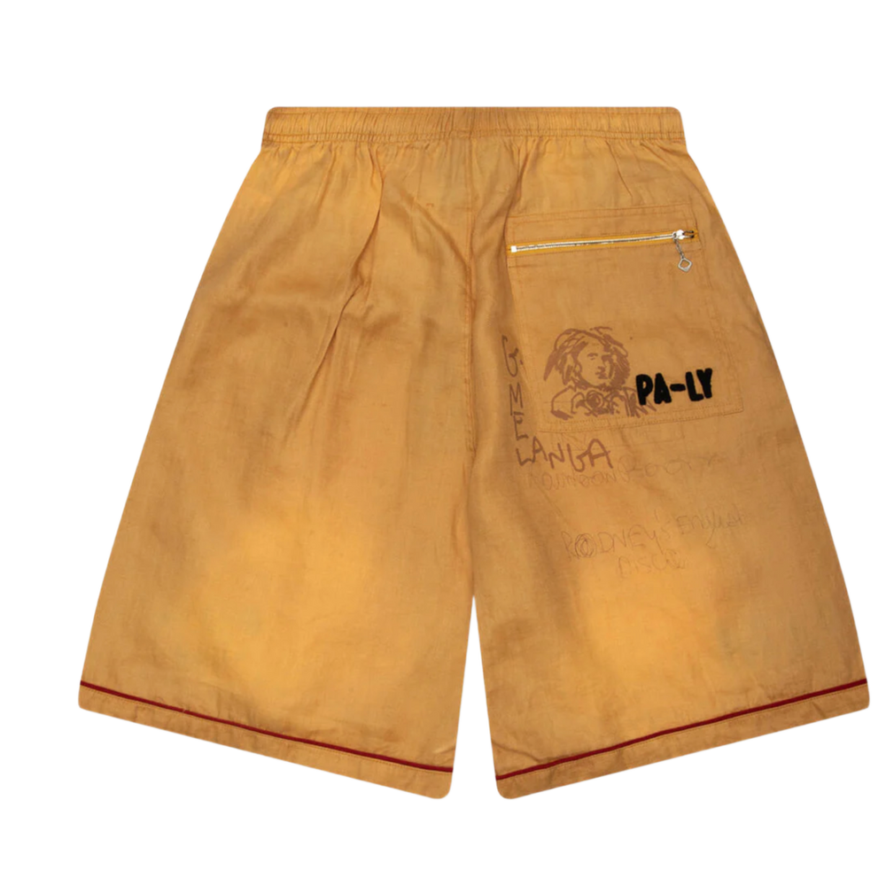 Paly 'Montauk' Yellow Bowling Shorts