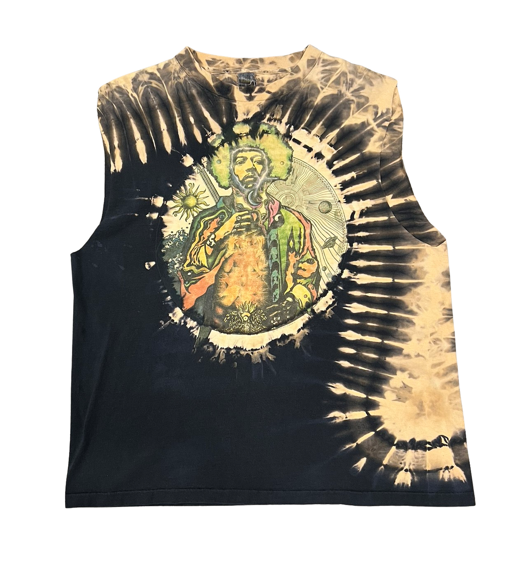 Jimi Hendrix 'Tie Dye' Vintage Cutoff 