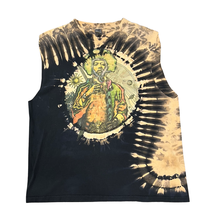 Jimi Hendrix 'Tie Dye' Vintage Cutoff 