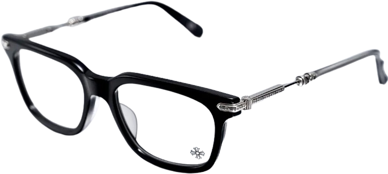 Chrome Hearts 'Tresticles' Black/Silver Sunglasses