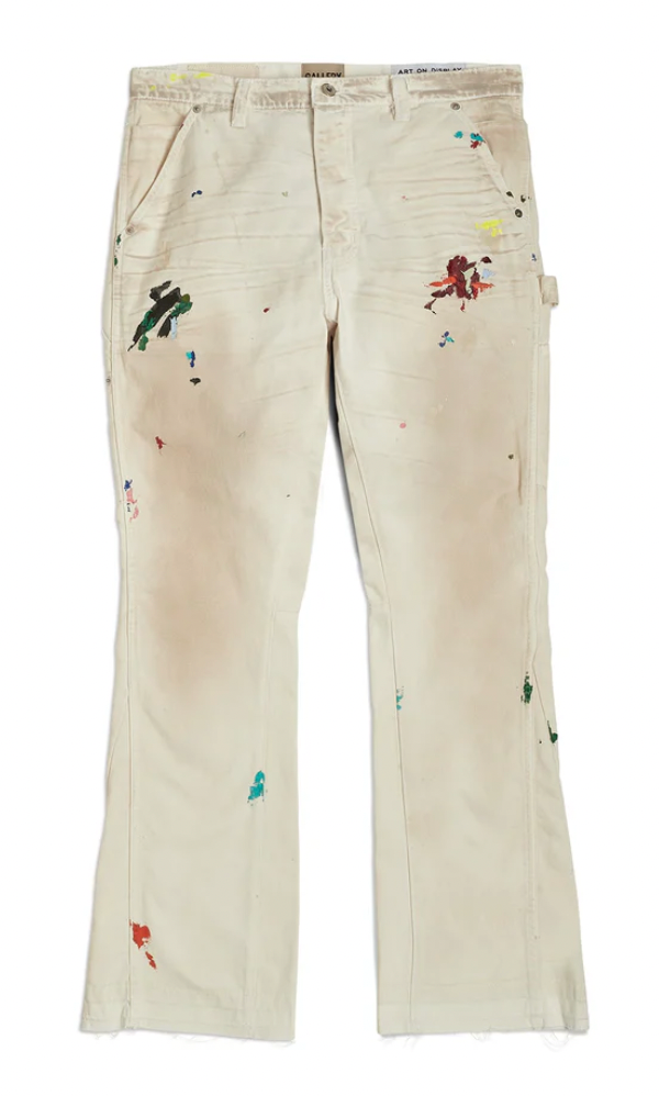 Gallery Dept. 'Natural' Painted Carpenter Flare Pants