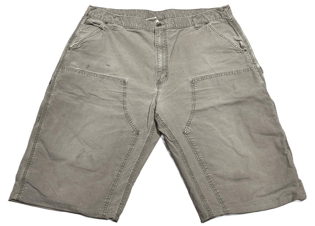 Carhartt Vintage Double Knee Cargo Shorts Light Grey