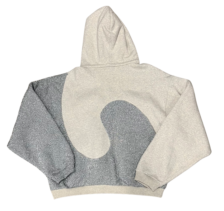 Dior x ERL 'Swirl' Grey Hoodie