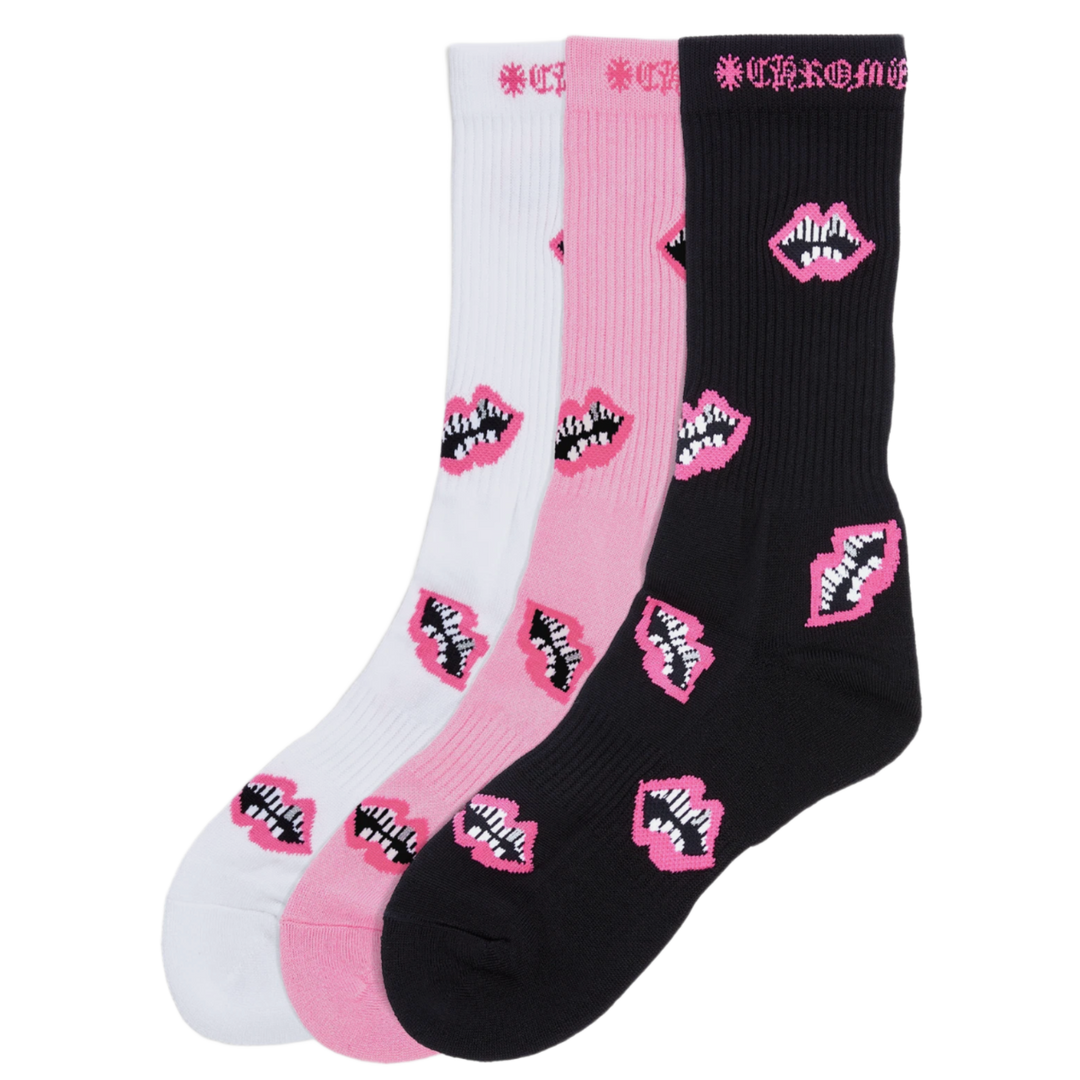 Chrome Hearts 'Pink' Matty Boy Socks