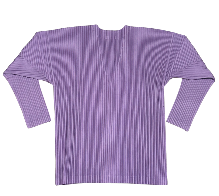 Homme Plissé Issey Miyake 'Purple' Cardigan