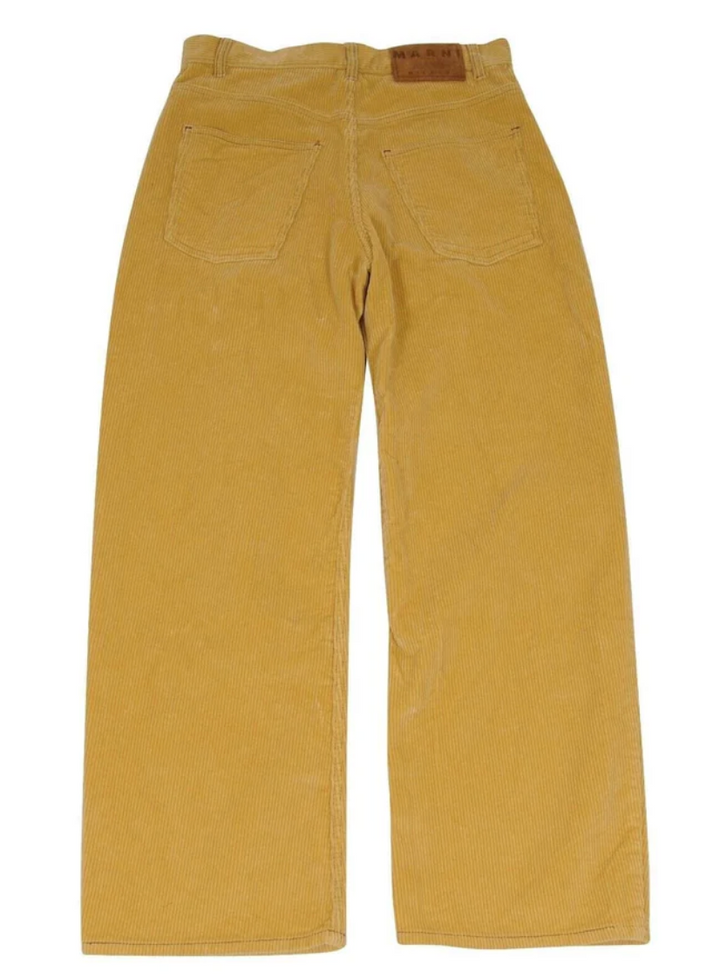 Marni 'Gold Corduroy' Baggy Trousers