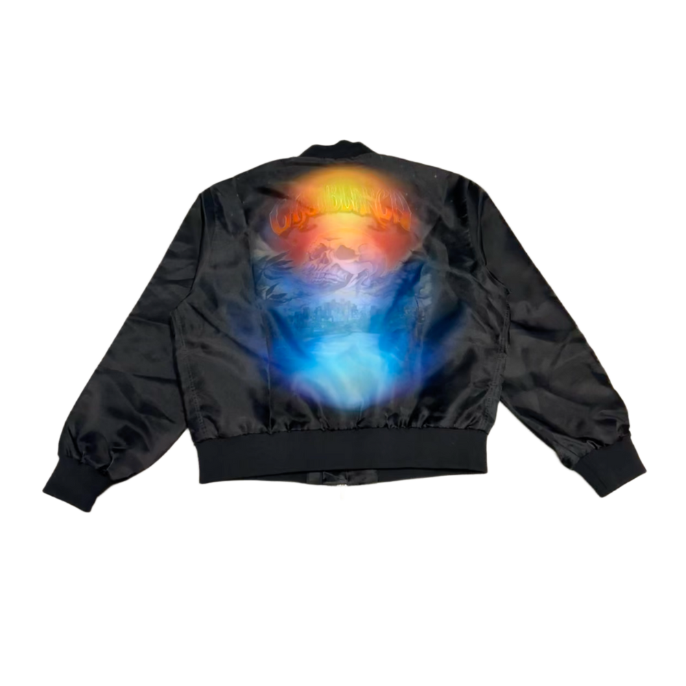 Casablanca 'Black' Gradient Bomber Jacket