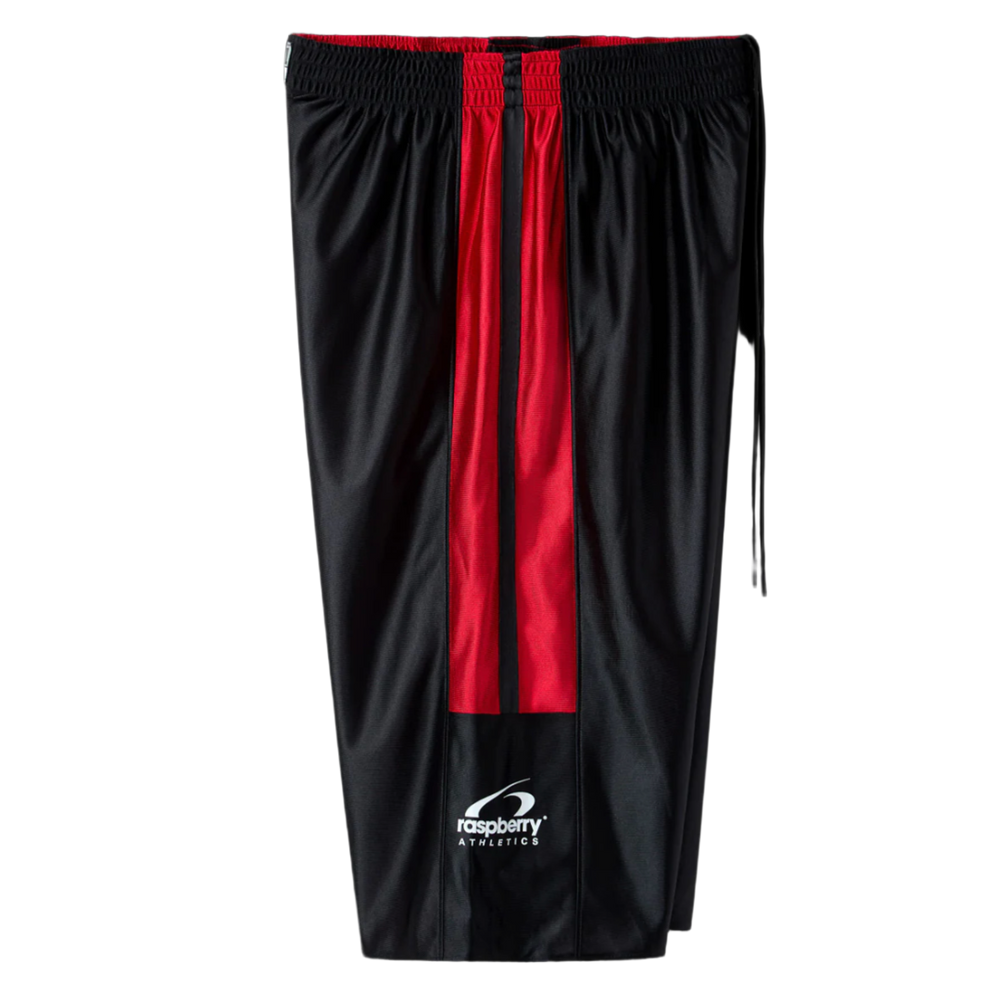 Gold+Vintage Raspberry Hills 'TJ Ford' B-Ball Shorts