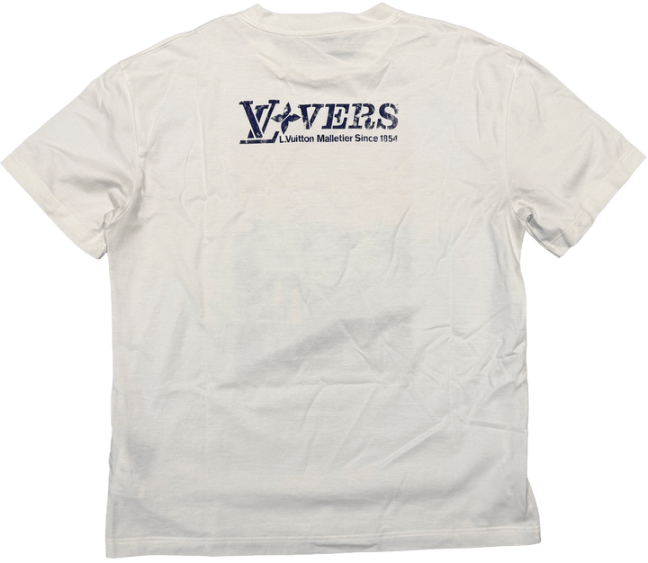 Louis Vuitton 'Lovers United' White Tee