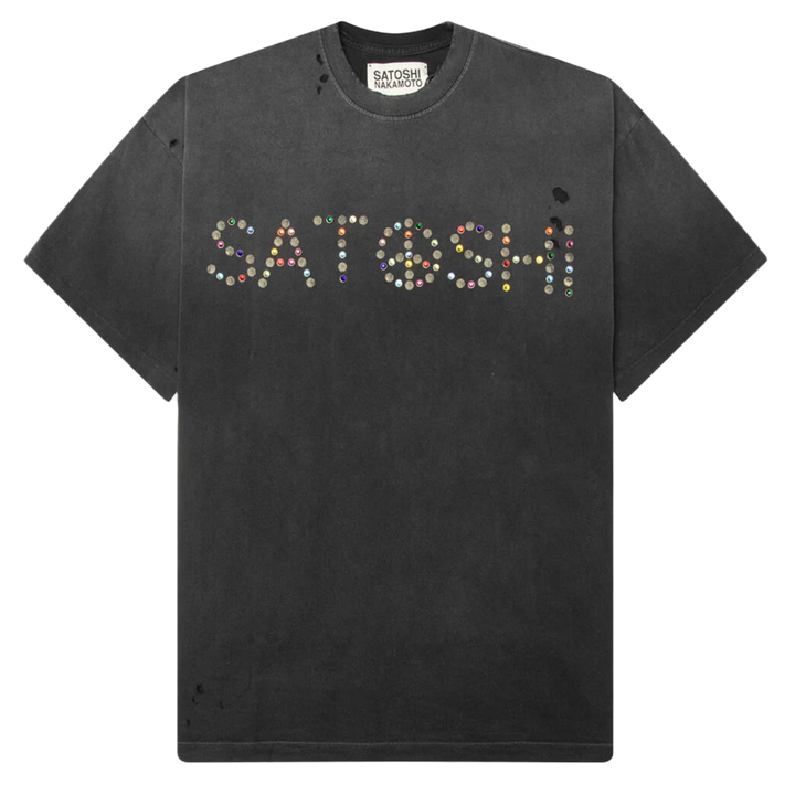 Satoshi Nakamoto 'Whatever It Takes' Black Tee