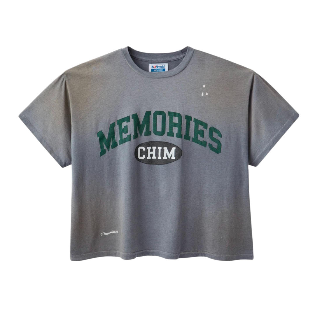 Happy Memories Don't Die 'Heather Grey' College Tee