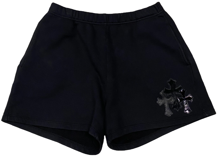 Chrome Hearts 'Ponyhair' Black Shorts