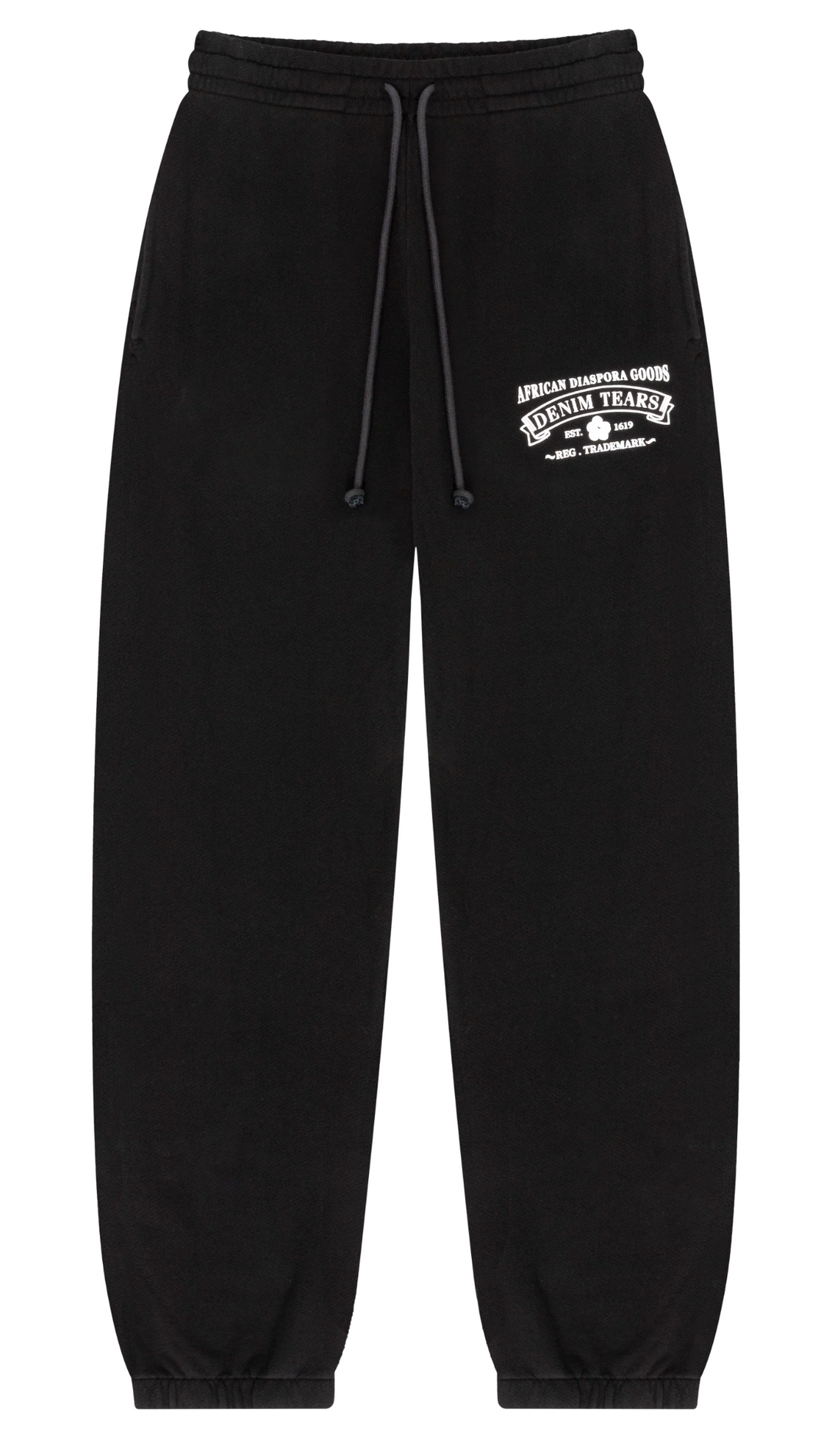 Denim Tears 'ADG' Black Sweatpants