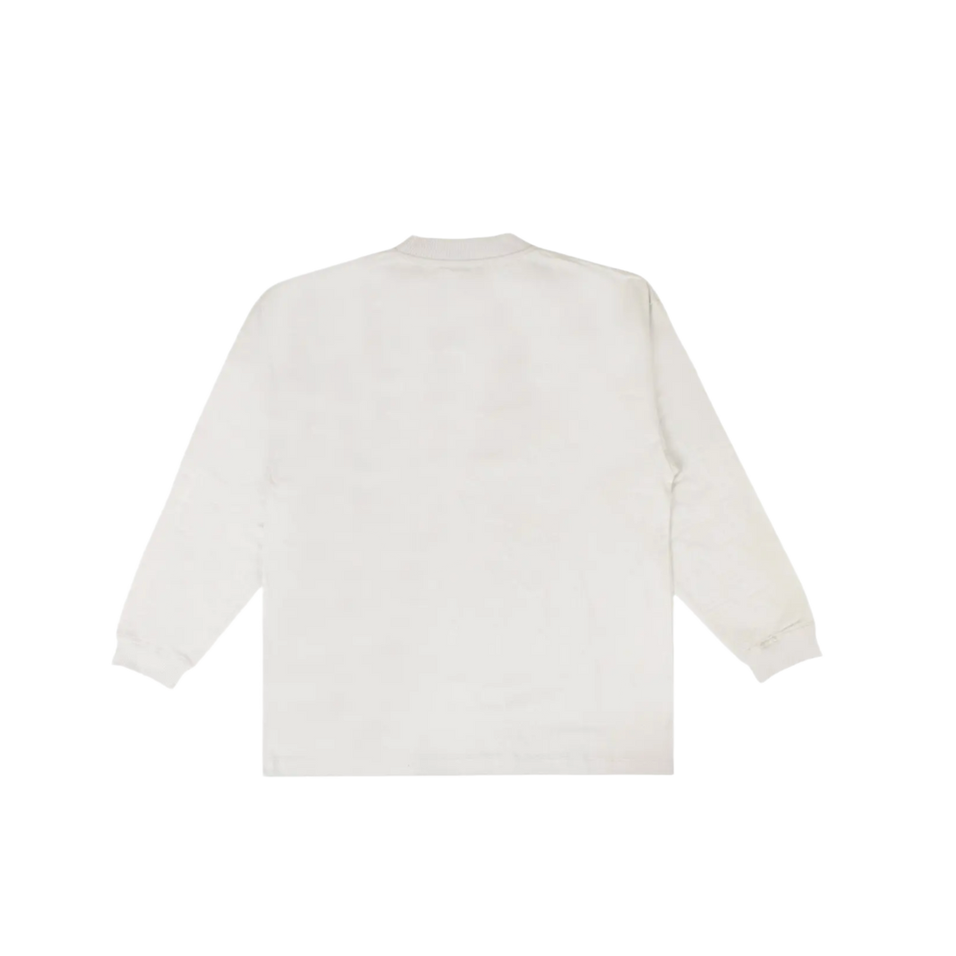 424 'Red Logo' White Longsleeve Tee
