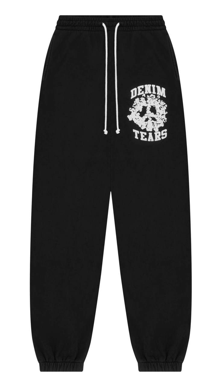 Denim Tears 'Peace University' Black Sweatpants