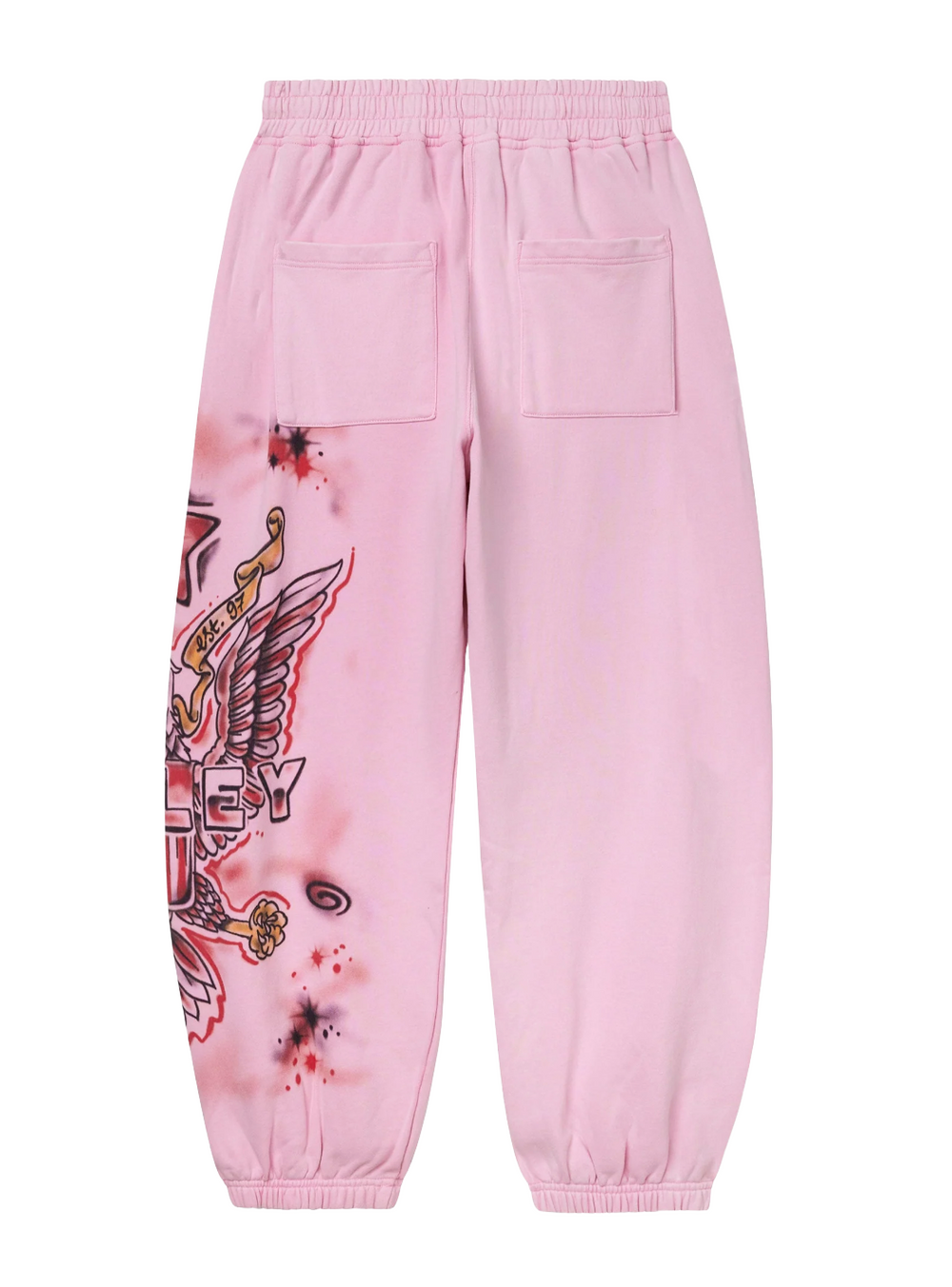 Vale 'Flag' Pink Sweatpants