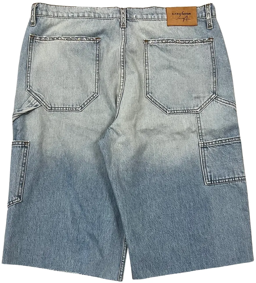 Bossi 'Clear Gem' Light Wash Denim Short