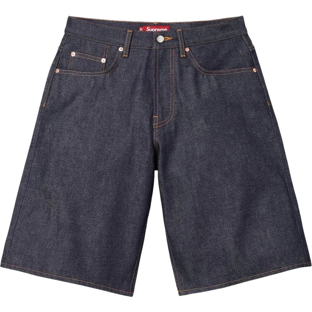 Supreme Baggy Denim Short (SS26) Indigo Selvedge