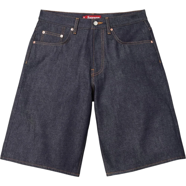 Supreme Baggy Denim Short (SS26) Indigo Selvedge