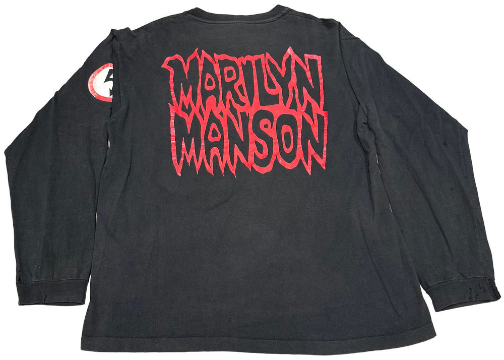 Marilyn Manson 'The Satanic Army' Vintage Black Longsleeve