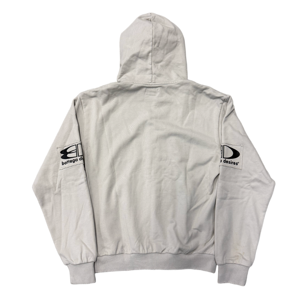 Bottega Desires 'Grey' Tech Zip Up Hoodie