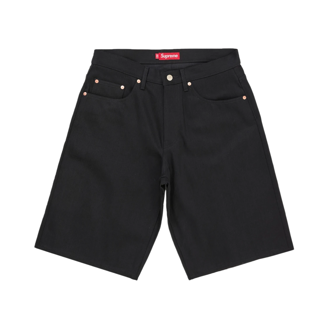 Supreme Baggy Denim Short (SS26) Black