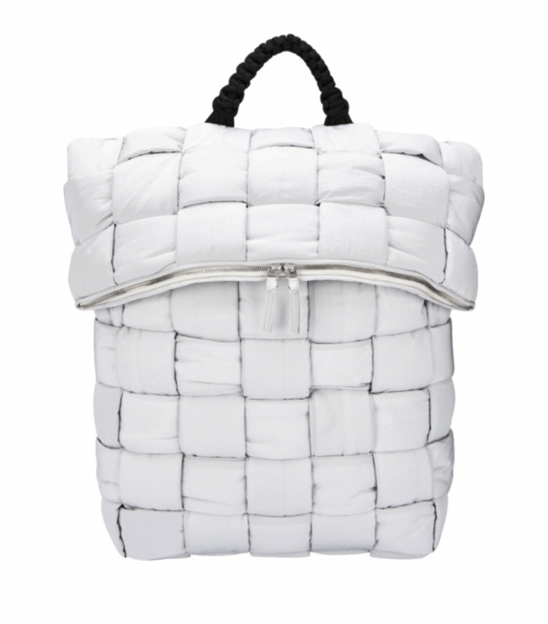 Bottega Veneta 'Grey' Puffer Backpack