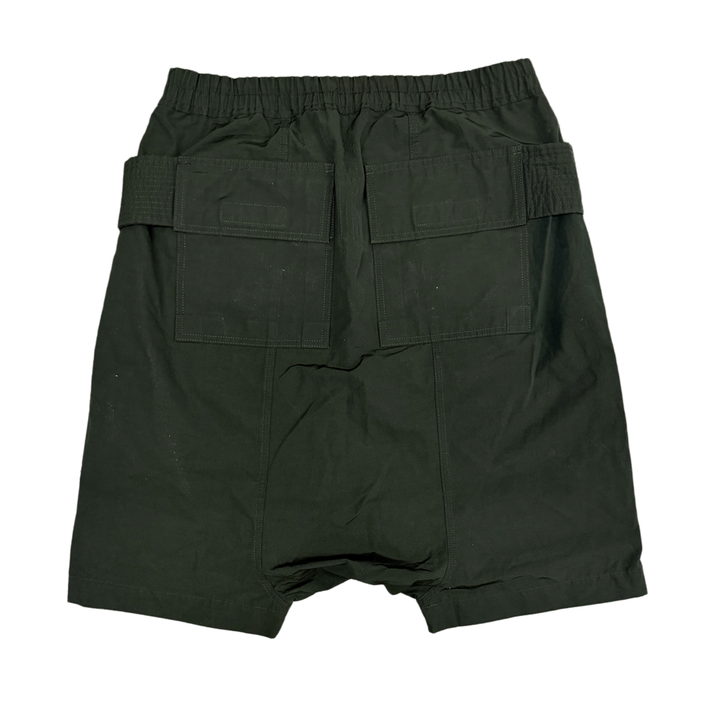 Rick Owens 'Forest Green' Cargo Pod Shorts
