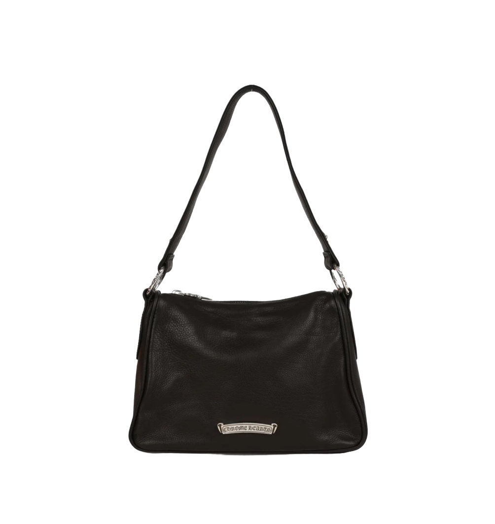 Chrome Hearts 'Chicken Nugget' Small Black Leather Bag