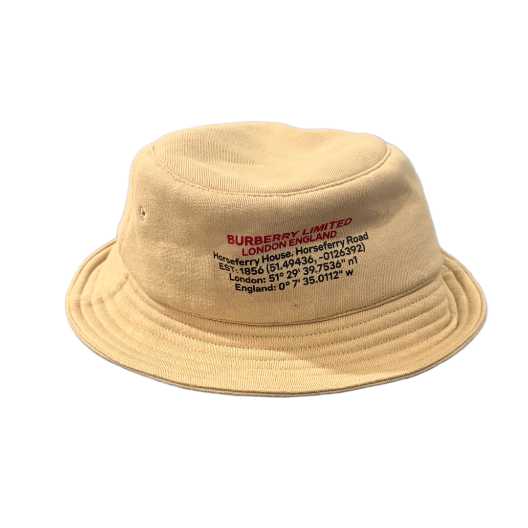 Burberry 'Tan' Logo Bucket Hat
