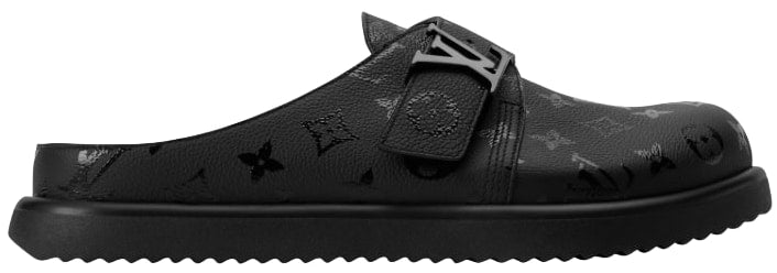 Louis Vuitton 'Monogram Black' Easy Mule