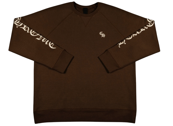 Chrome Hearts 'Slo Ride' Brown Crewneck