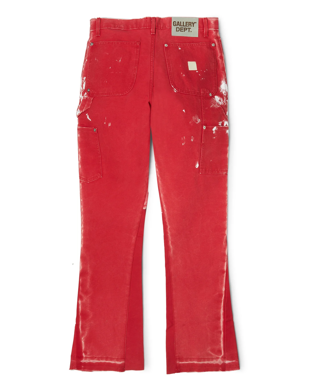 Gallery Dept 'Carpenter Flare' Red Jeans