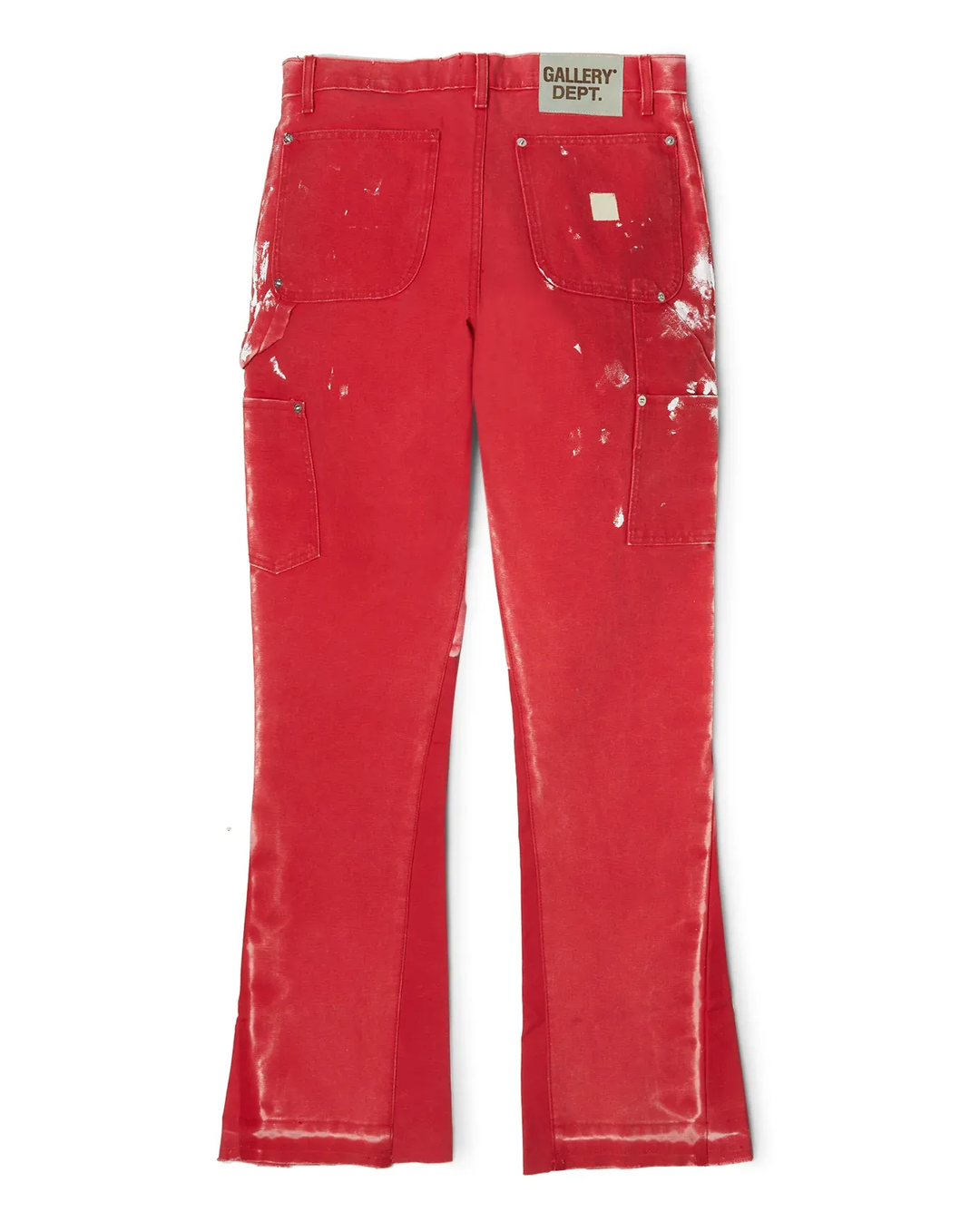 Gallery Dept 'Carpenter Flare' Red Jeans