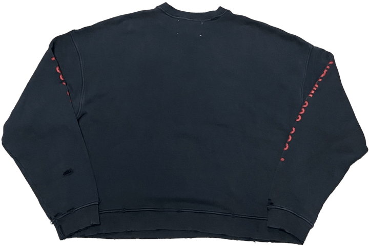 Paly 'Cast A Spell' Black Crewneck