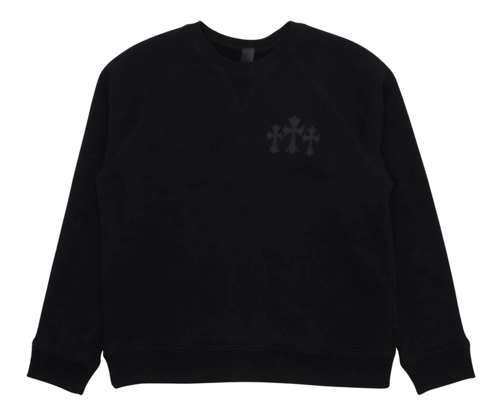 Chrome Hearts 'Black' Seven-11 CH Crewneck
