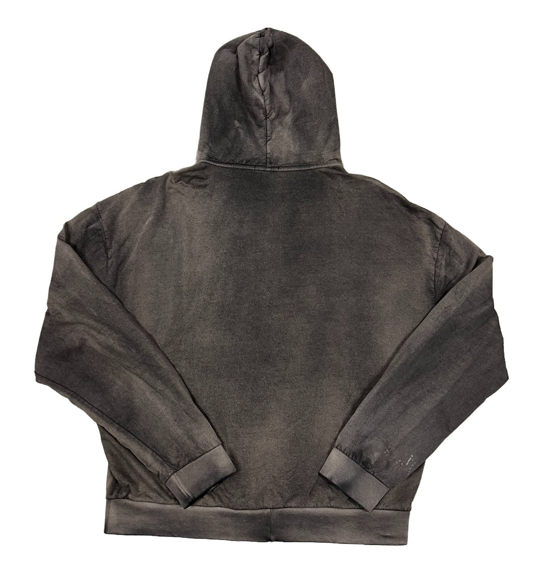 Bossi 'Black Dragon' Washed Brown Zip-Up