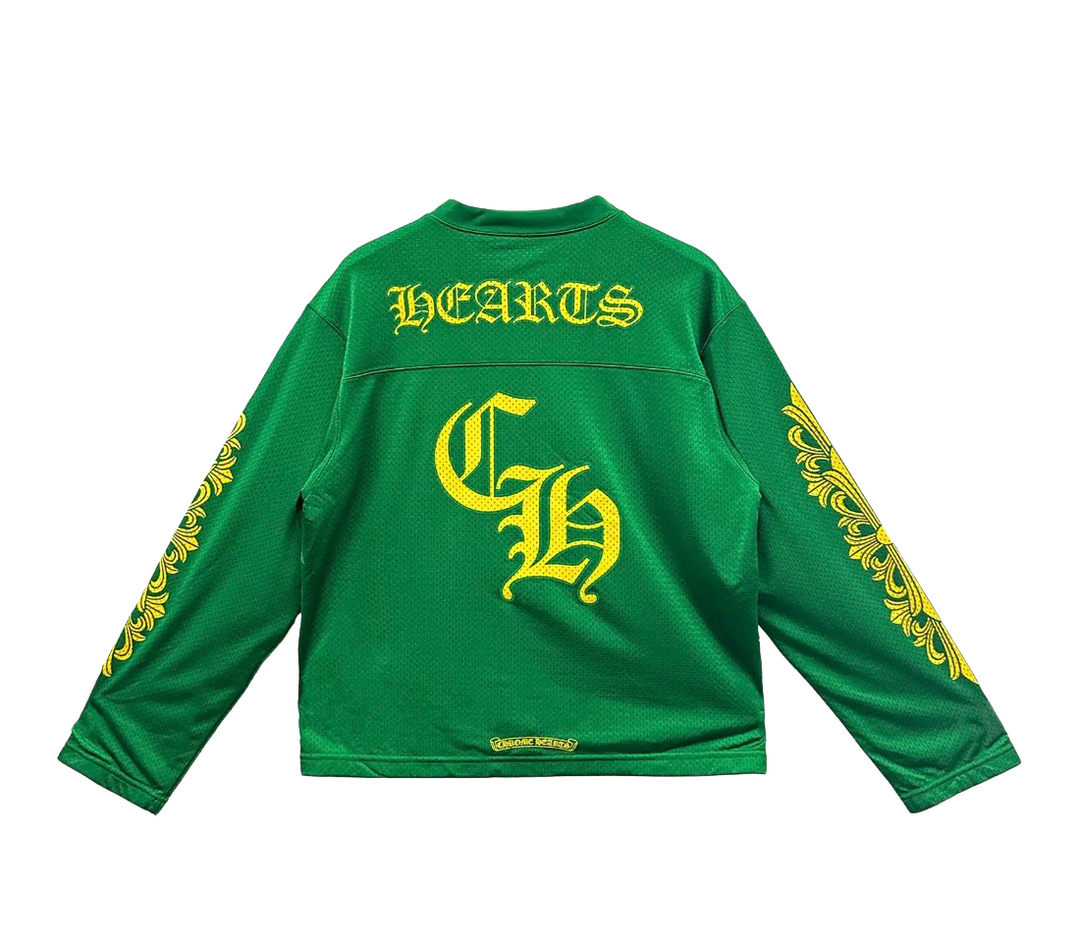 Chrome Hearts Sports Mesh Warm Up Jersey Green – Showroom LA