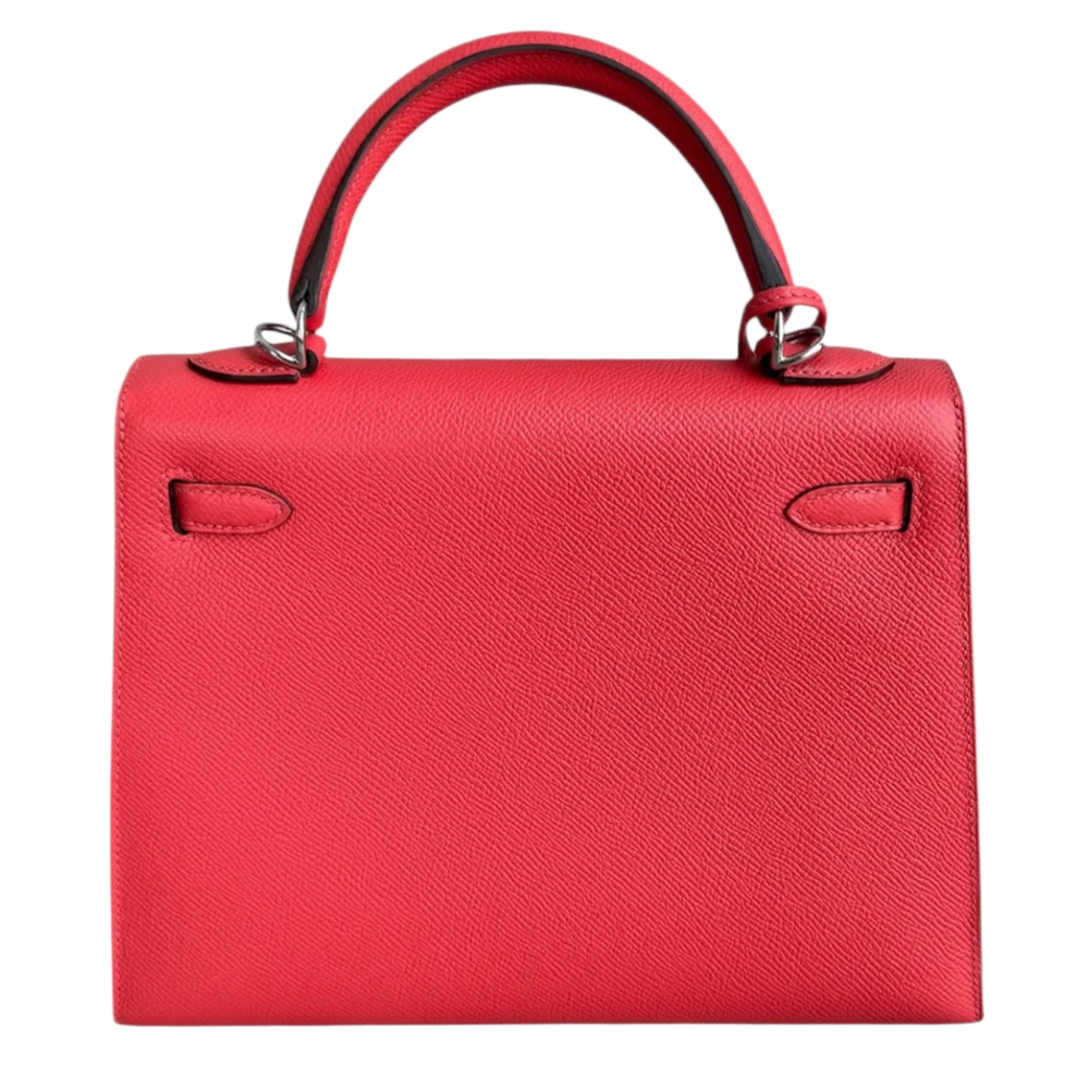 Hermès 'Bougainvillea Epsom' Palladium Hardware Kelly 25 Bag